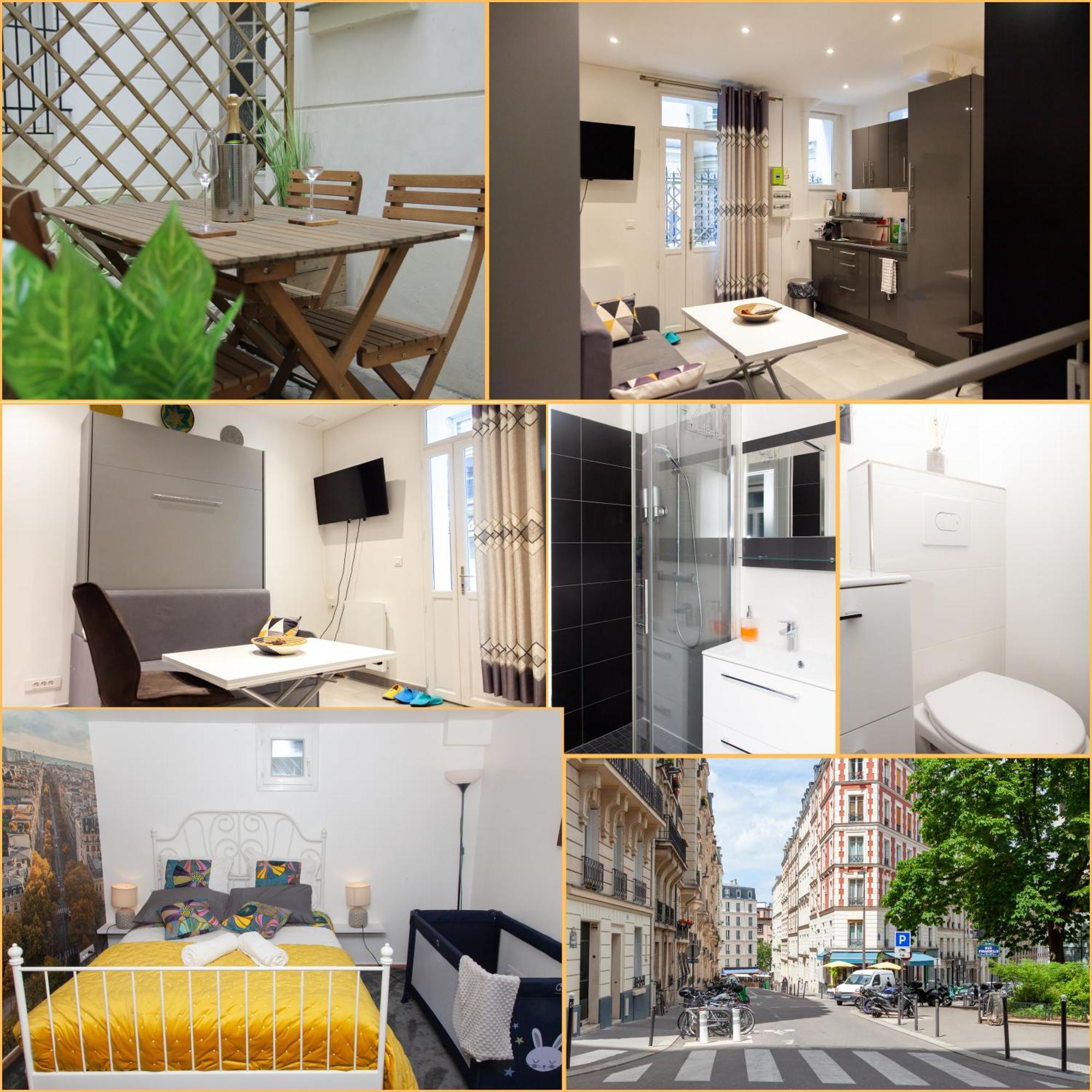 Ferienwohnung Petit Bijou Dans Le Centre De Paris Exterior foto